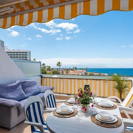 Bright 1br With Ocean Views & Pool Santiago Del Teide